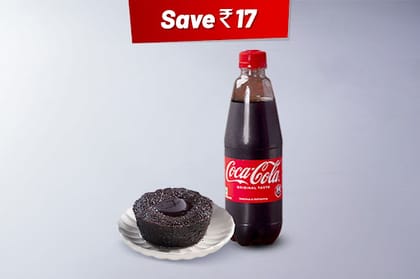 Choco Lava Cake + Coke (475 Ml) (Save 10%)