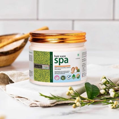 100% Organic Hair Eaze Spa for Deep Hair Nourishment & Revitalization - 175ml