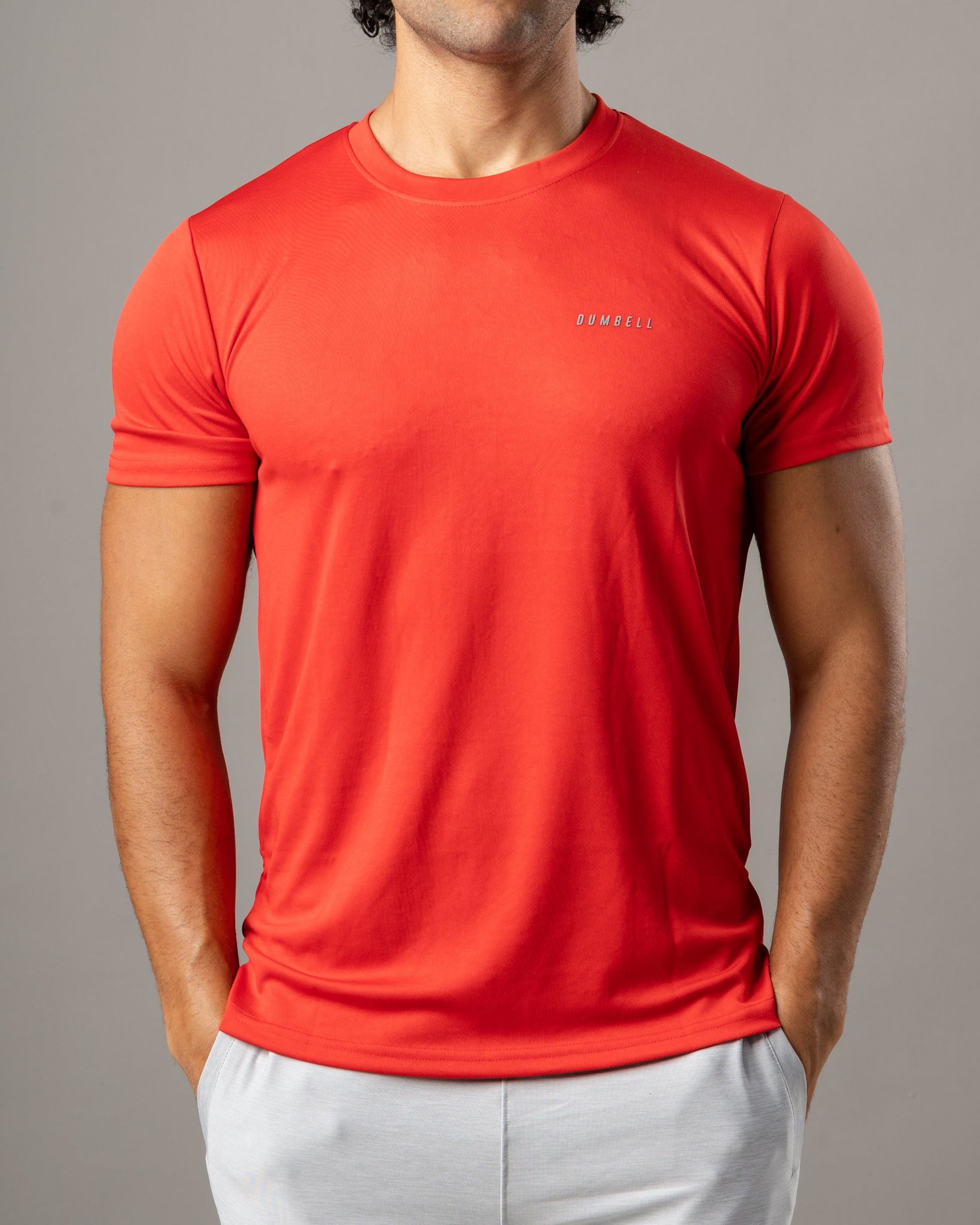 Dri-FIT Polyester Crew Neck Athletic T-Shirt-L