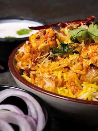 Veg Paneer Tikka Biryani