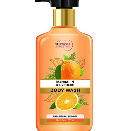 Mandarin Cypress Body Wash / Shower Gel, 250 ml With Gift Card Offer Price