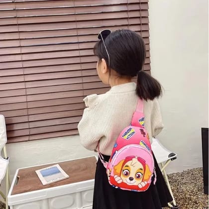 NEW Cartoon Paw Patrol Bag Shoulder Bag Cartoon Marvels Bags chest bag Crossbody Bag Children Bag