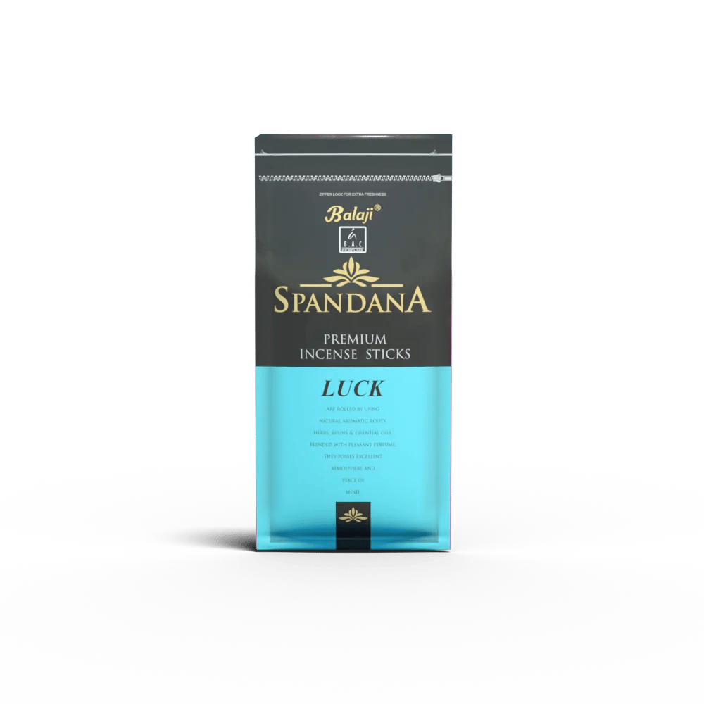 Balaji Spandana Luck Incense  Zipper - 100 GMS