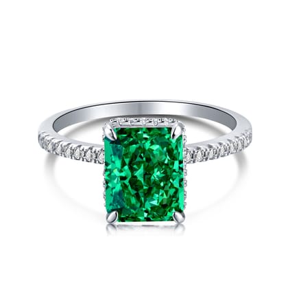 EMERALDE RING - Fine Silver-5 / Silver