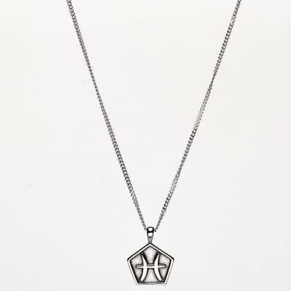 PISCES (SILVER) Pendant+ Chain