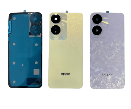 Back Panel Cover Compatible With Oppo A59-Black
