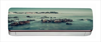 DreamKraft Beautiful Nature View AC Sticker (Multicolor PVC Vinyl, 30cm X 91cm)