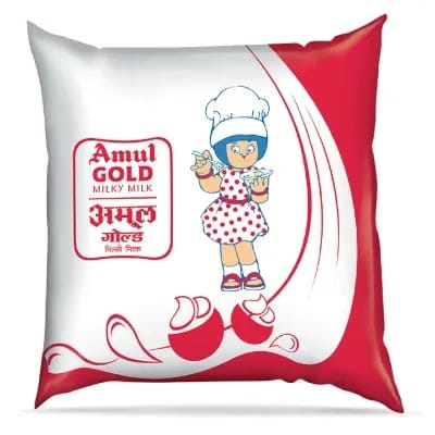 Amul Gold Milk Pouch