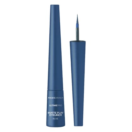 Faces Canada Ultime Pro Matte Play Eyeliner Blue - Sapphire (2.5ml)