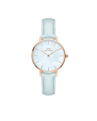 Daniel Wellington Petite 28 mm Blue Dial Women Analogue Watch - DW00100635-Blue