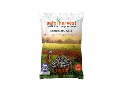 Safe Harvest Urad Black Split 500g