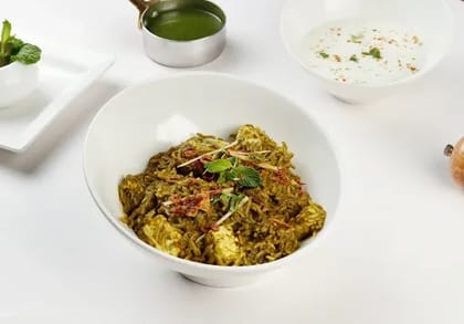 Palak Paneer Gilli Biryani