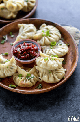 Veg & paneer dimsums [6pcs]
