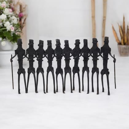 Iron Tribal Dancers Group-Black