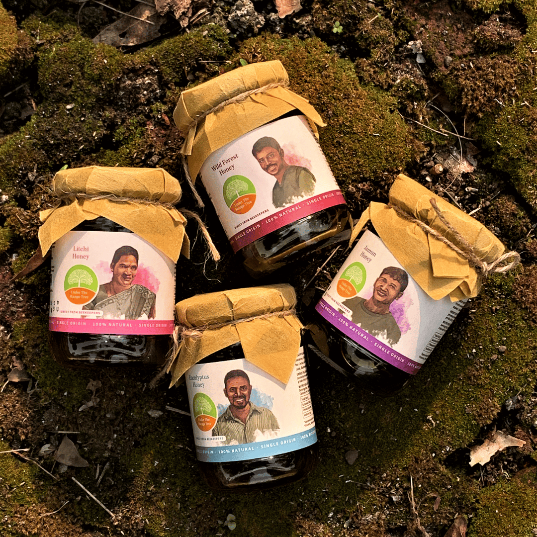 Pick & Mix Honey Samplers - Mix of 4