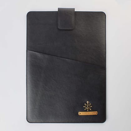 Personalized Office Laptop Sleeve-(Black)