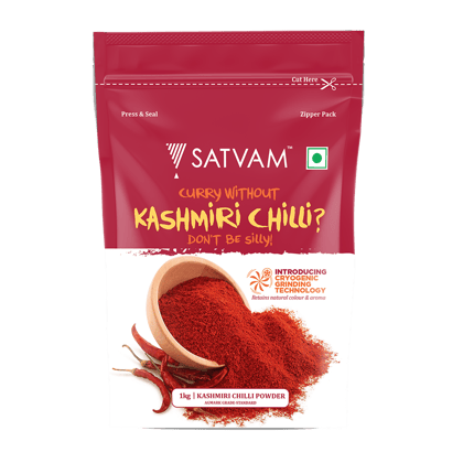 Satvam Kashmiri Chilli Powder, 1kg