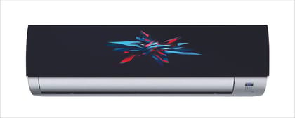 DreamKraft Beautiful Abstract Star AC Sticker (Multicolor PVC Vinyl, 30cm X 91cm)