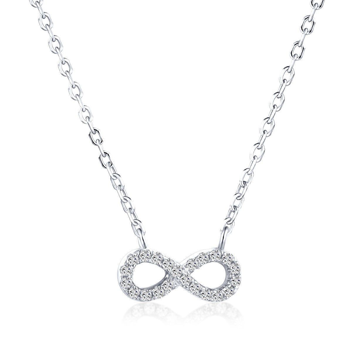 INFINITY NECKLACE - Fine Silver-Silver