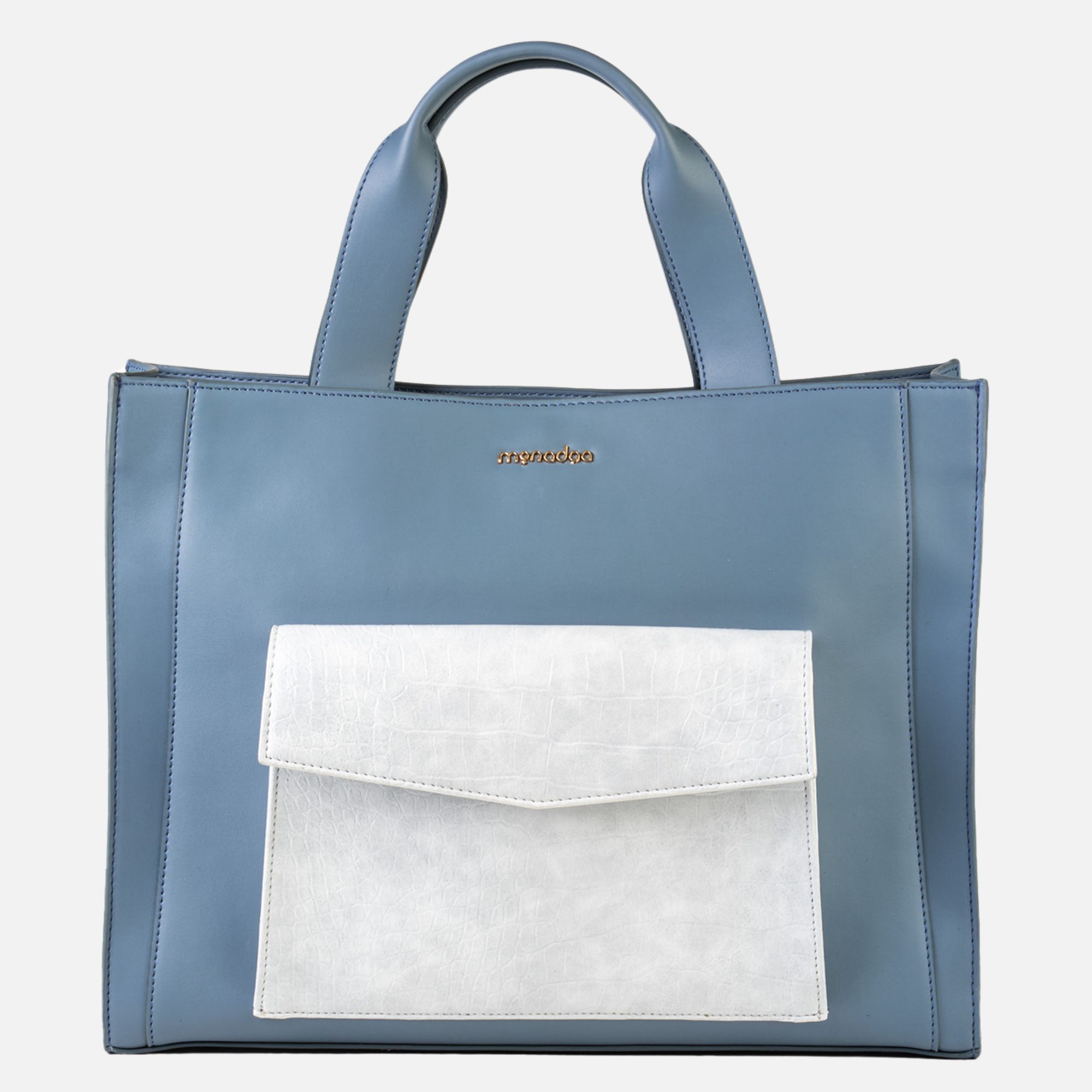Blue Desiree Tote Bag