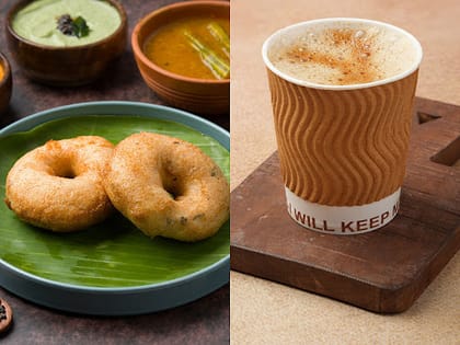 Medu Vada + Tea