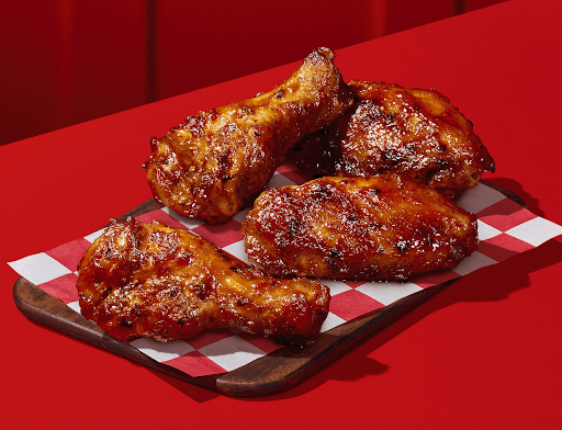 Baked Southern Fiery Chicken Wings 4pc