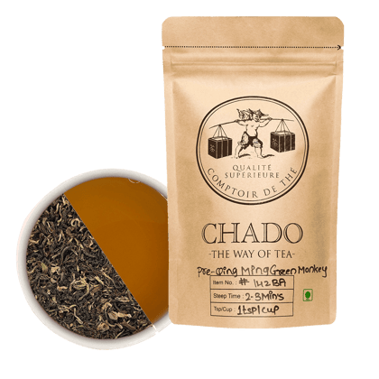 Pre- Qing Ming Green Monkey Tea-50 g Loose Leaf