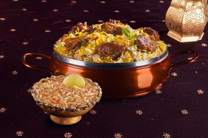Dum Gosht Biryani & Gosht-e-Haleem Combo