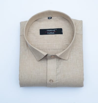 Cotton Tanmay Multi Color Linen Fill Formal Cotton Shirt For Men's-M (38 Inch) (97 CM) / Full
