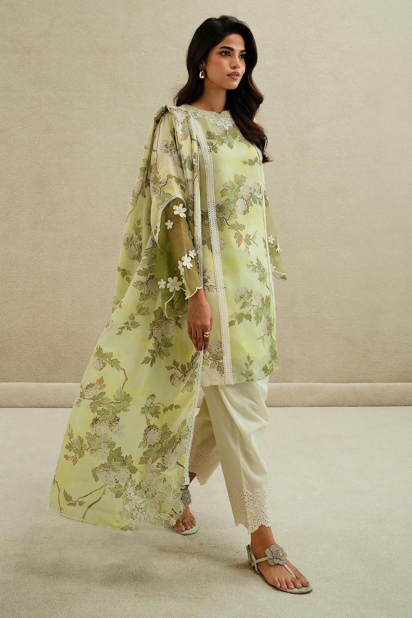 Sana Safinaz Eid RTW '24 - SS24SGE206-XS / 2Pc (Shirt & Salwar)