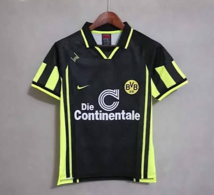 Borussia Dortmund 1996-1997 Away Retro Jersey-S
