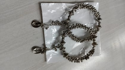 Vidhrta Oxidized Bracelets-OXIDIZED METAL ALLOY / SILVER