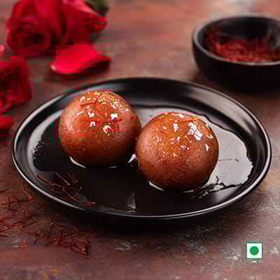 Kesar Gulab Jamun [2PC]