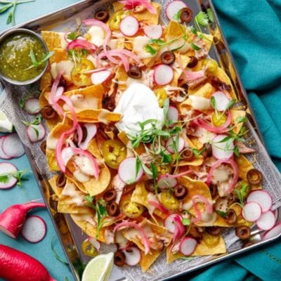Chicken Loaded Nachos