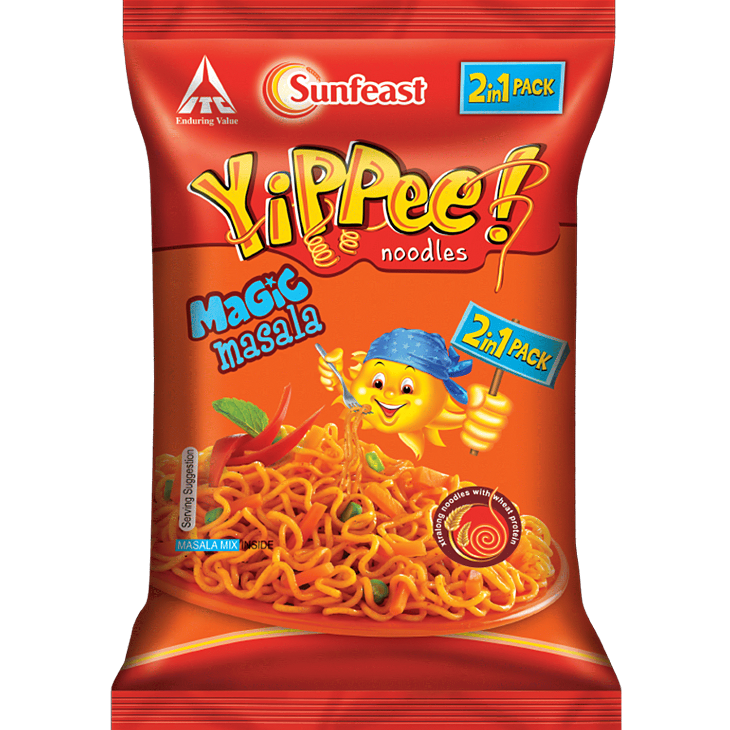 Sunfeast Yippee! Instant Noodles - Magic Masala, 120 G