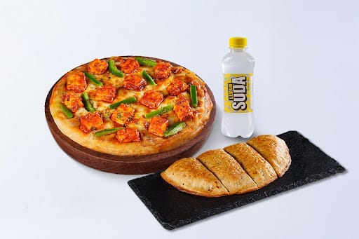 Paneer & Onion Pizza Meal