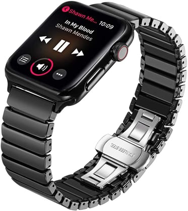 iWatch Ceramic Band - 38/40/41 | 42/44/45/46 | Ultra-41/40/38/Series 10 42mm / Black