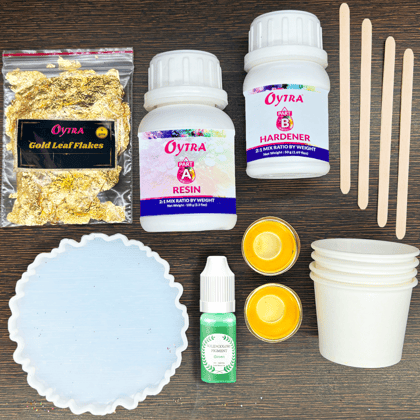 Resin Art Kit Combo - Pooja Thali Making (RESINKIT-27)