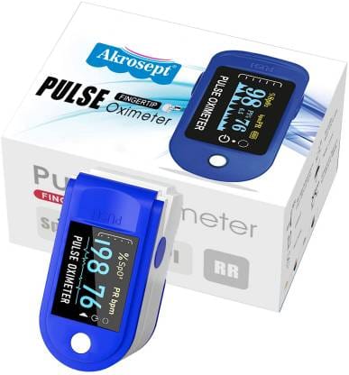 MEHRAAZ STORE Akrosorb Oximeter Pulse Oximeter  (Blue, White)