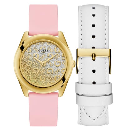 Guess Women 40 mm Multi Dial Analog Watch- U1416L3M-Gold