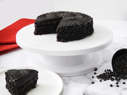 Choco chip cake [eggless]