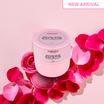 British Rose Body Butter with Macadamia Nut Oil (200ML)-Single | ₹849