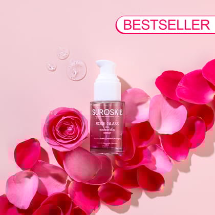 Rose Glass Face Serum - All Rounder Skin Serum (30ML)-Singles | ₹749