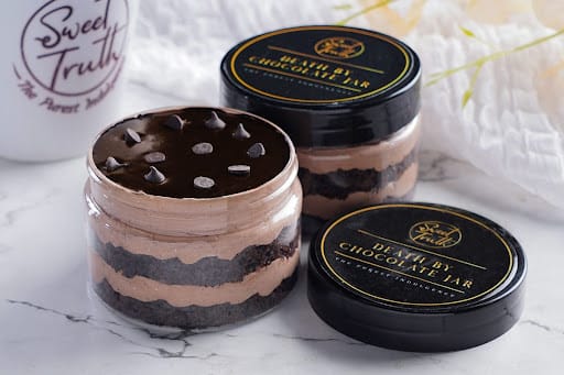 Death By Chocolate Cake Jar (Pack Of 2)