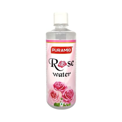 Puramio Rose Water (For Cooking And Cosmetic Use), 500 ml Each - Pack of 2