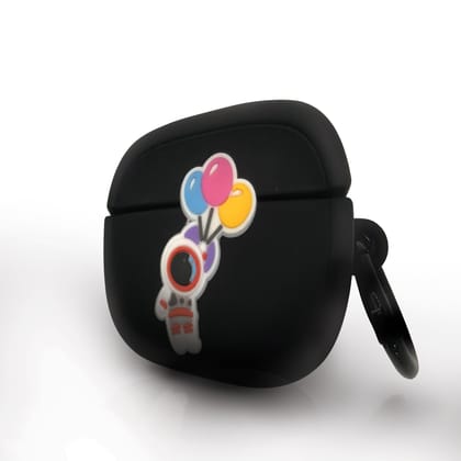 Apple Airpods Pro Silicon Charms Case With Free Charms Added-CREAM WHITE
