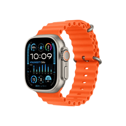 (Upgrade *USA Imported*) Series 9 Ultra 2: Top-Notch Connectivity-Orange Ocean Band