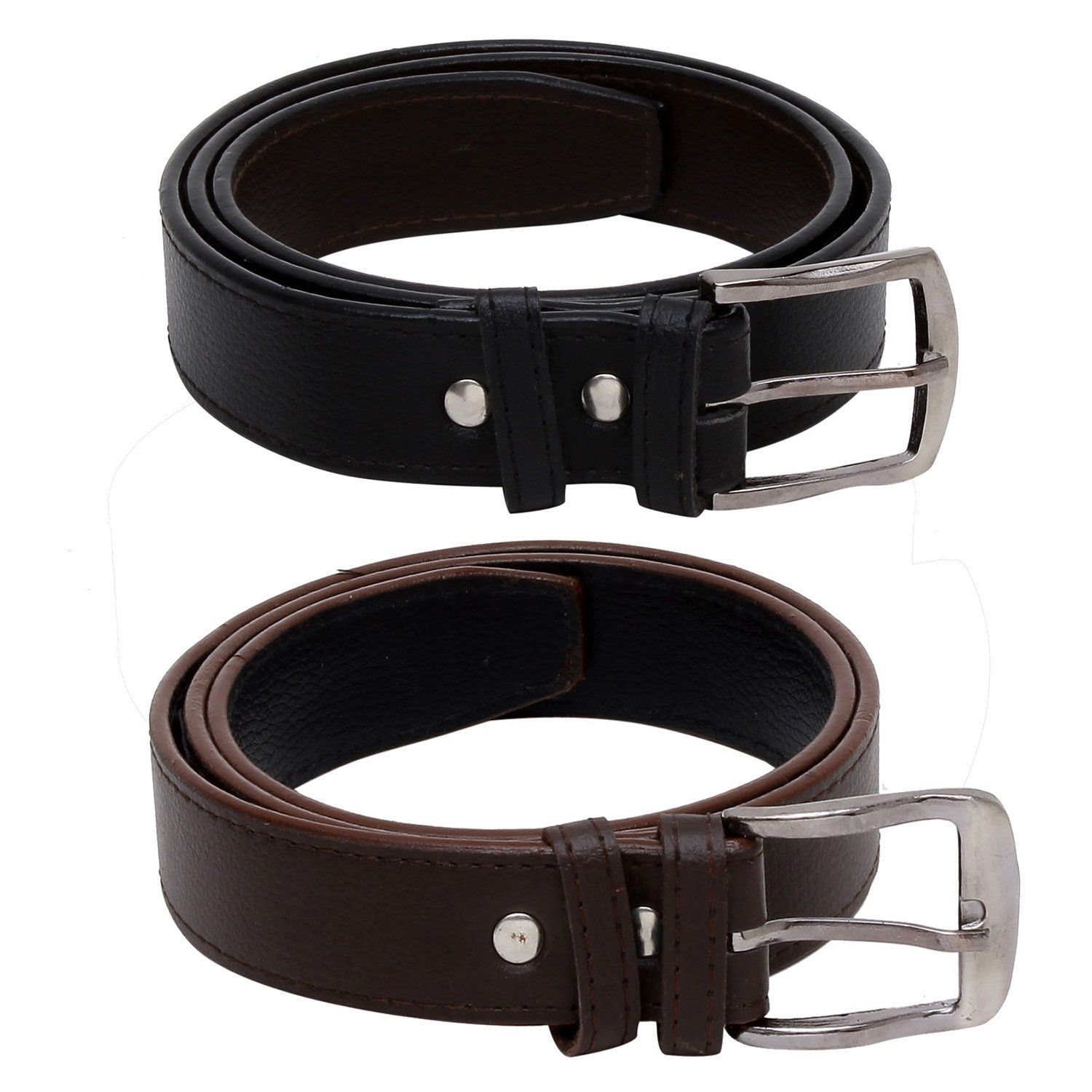 Random Mens Black and Brown Belt Combo