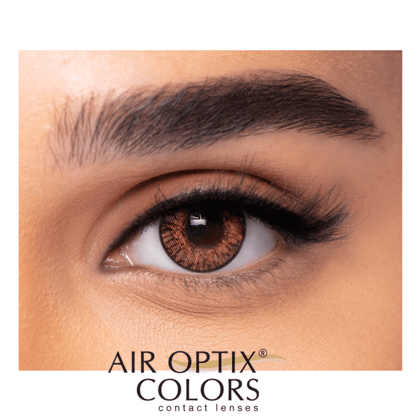 Alcon Air Optix Color (2 Lens/Box) - Honey-Plane / Zero