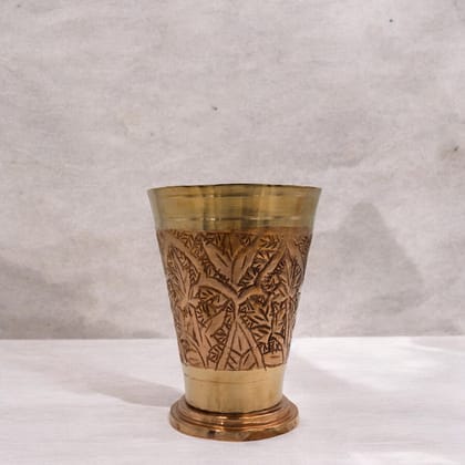 Kashmiri Copper Glass-Copper